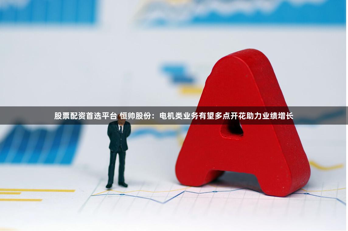 股票配资首选平台 恒帅股份：电机类业务有望多点开花助力业绩增长